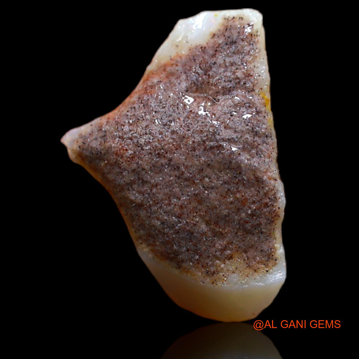 3.60 Cts Natural Australian Fire Opal Loose Gemstone Fancy Rough 16x10x4 mm RA-957