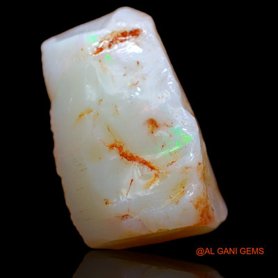 7.75 Cts Natural Australian Fire Opal Loose Gemstone Fancy Rough 16x10x6 mm RA-967