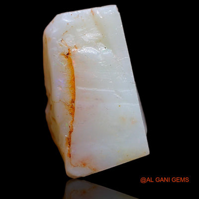 7.75 Cts Natural Australian Fire Opal Loose Gemstone Fancy Rough 16x10x6 mm RA-967