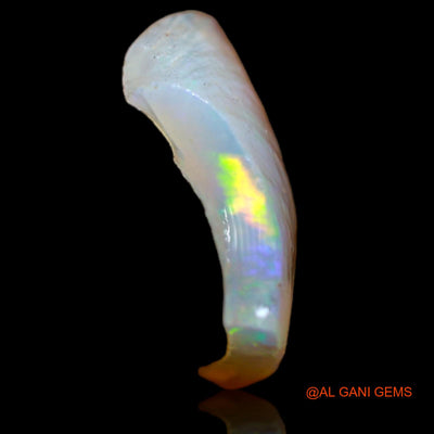Natural Fire Opal Gemstone 5.35 Cts Loose Fancy Rough From Australia 16x13x4 mm RA-968