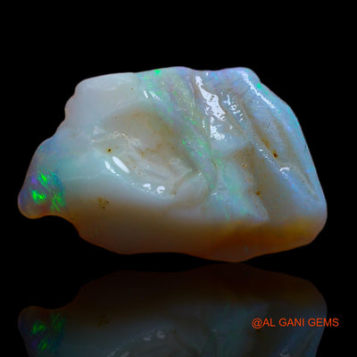 Natural Fire Opal Gemstone 5.60 Cts Loose Fancy Rough From Australia 20x12x4 mm RA-969