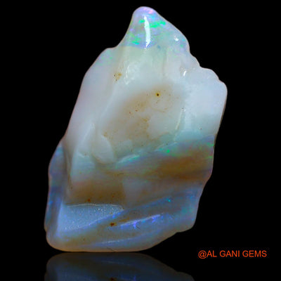Natural Fire Opal Gemstone 5.60 Cts Loose Fancy Rough From Australia 20x12x4 mm RA-969
