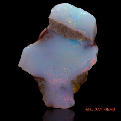 4.80 Cts Natural Australian Fire Opal Loose Gemstone Fancy Rough 16x11x6 mm RA-96