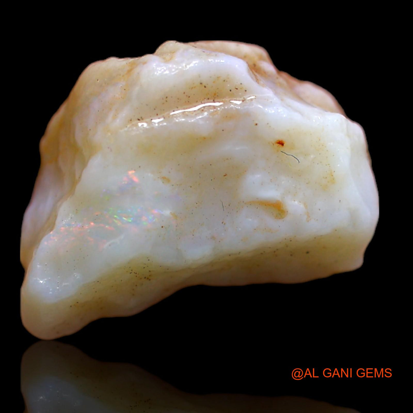 9.70 Cts Unheated Australian Fire Opal Loose Gemstone Fancy Rough Natural 17x9x10 mm RA-970