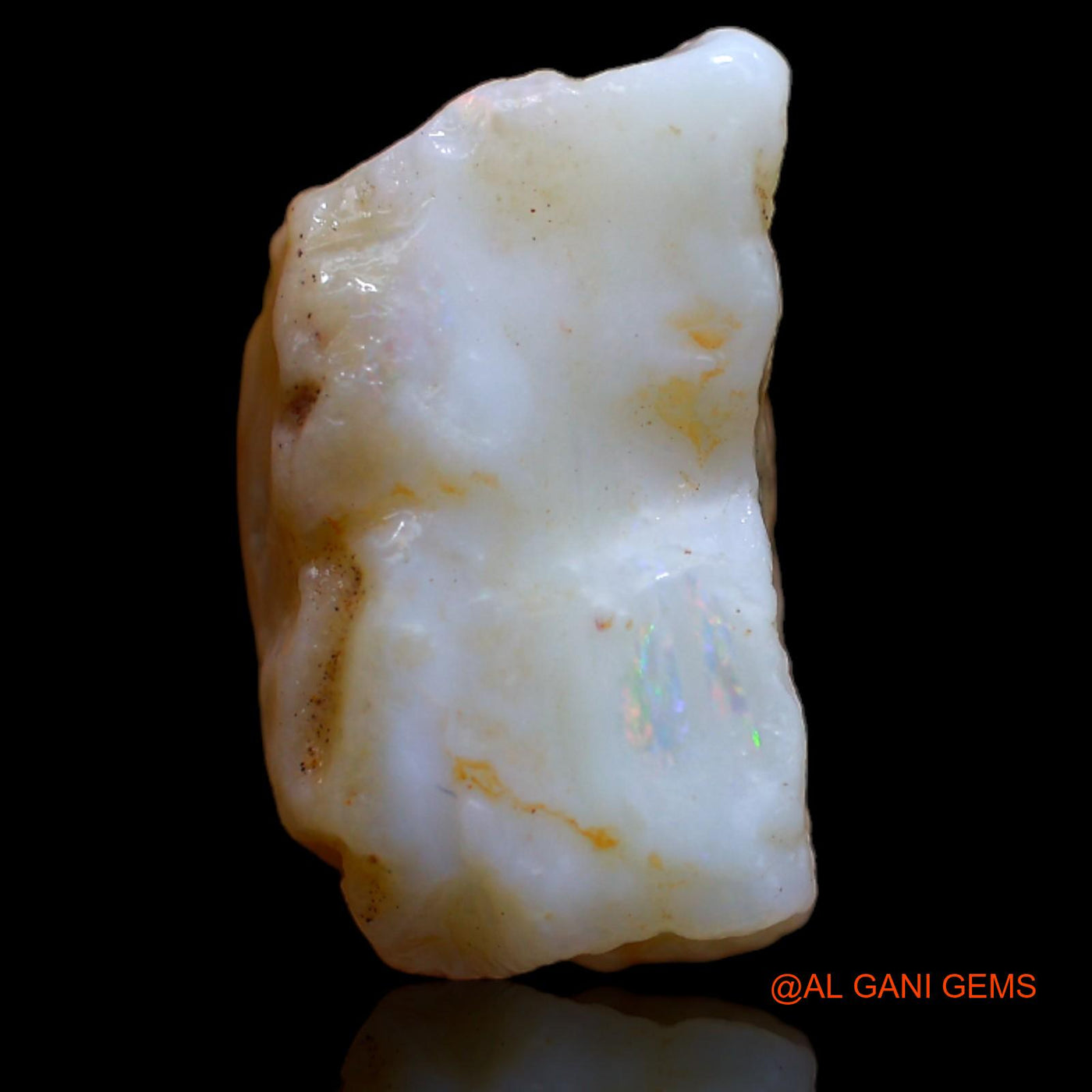 9.70 Cts Unheated Australian Fire Opal Loose Gemstone Fancy Rough Natural 17x9x10 mm RA-970