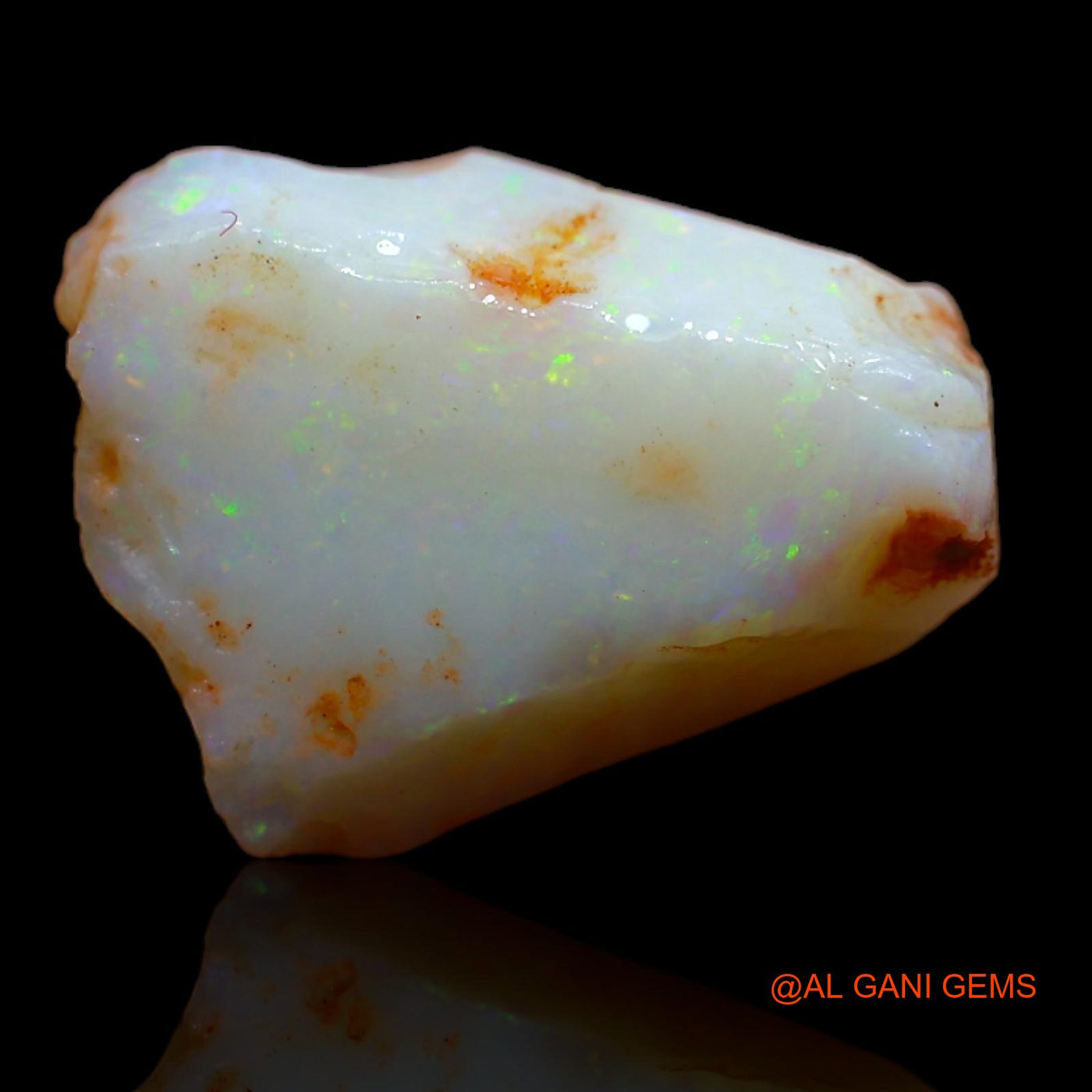 7.20 Cts Unheated Australian Fire Opal Loose Gemstone Fancy Rough Natural 17x13x6 mm RA-971