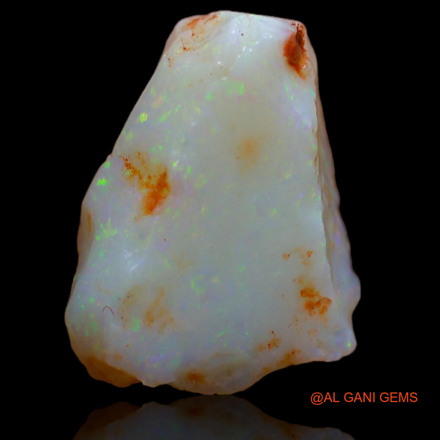 7.20 Cts Unheated Australian Fire Opal Loose Gemstone Fancy Rough Natural 17x13x6 mm RA-971