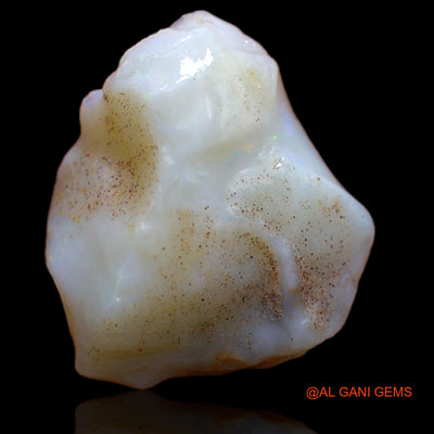 7.40 Cts Natural Australian Fire Opal Loose Gemstone Fancy Rough 15x15x7 mm RA-972
