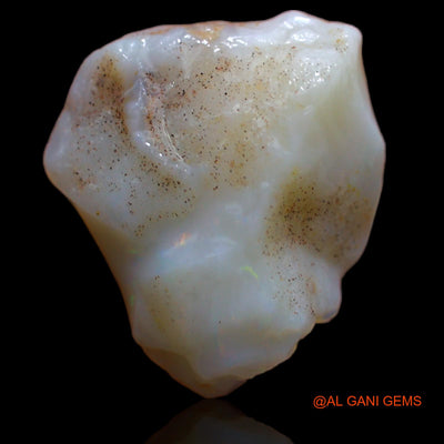 7.40 Cts Natural Australian Fire Opal Loose Gemstone Fancy Rough 15x15x7 mm RA-972
