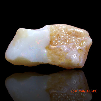 6.75 Cts Unheated Australian Fire Opal Loose Gemstone Fancy Rough Natural 19x9x8 mm RA-973