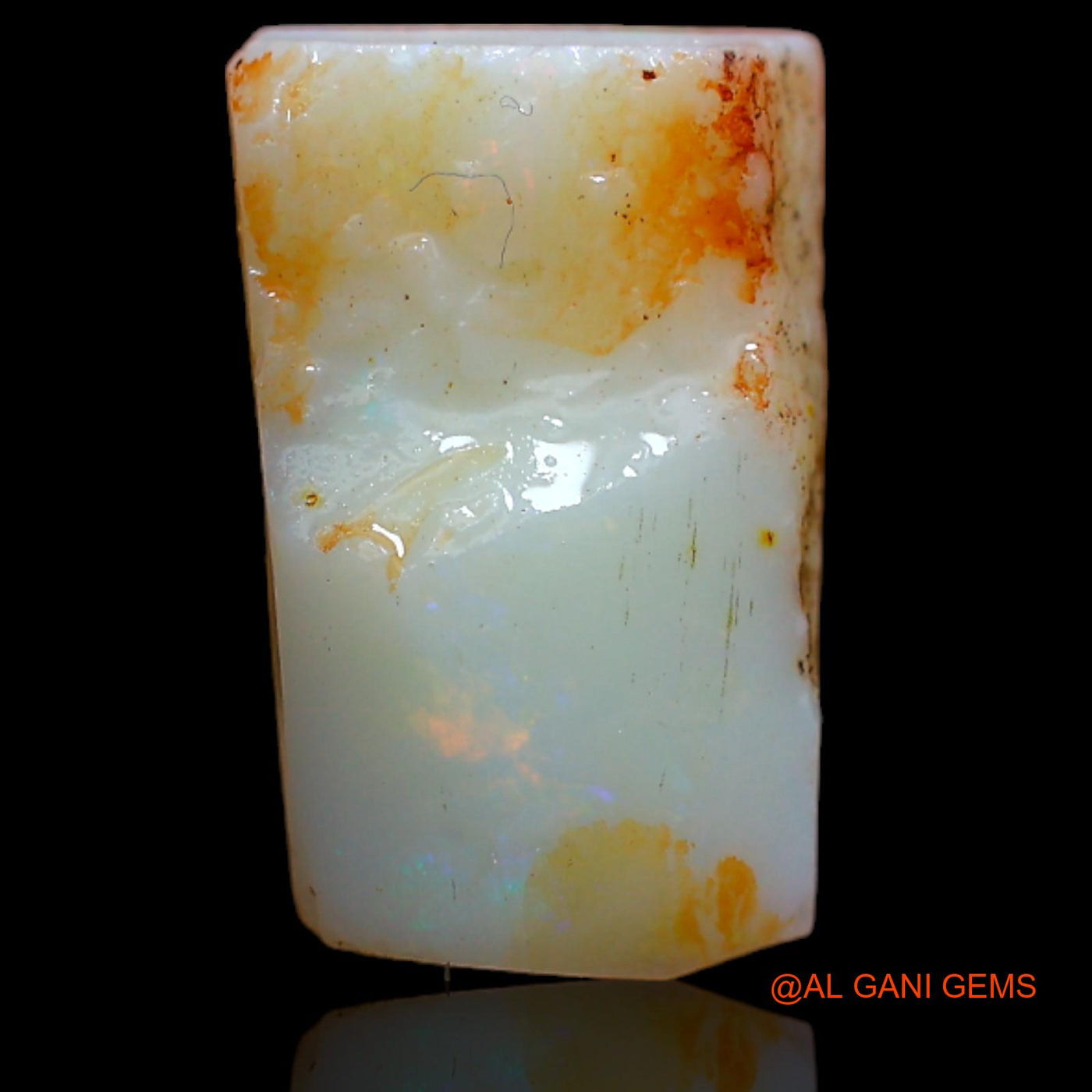 6.00 Cts Natural Australian Fire Opal Fancy Rough Loose Gemstone For Jewelry 16x10x5 mm RA-974
