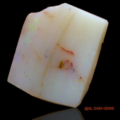 10.85 Cts Natural Australian Fire Opal Fancy Rough Loose Gemstone For Jewelry 15x12x7 mm RA-976