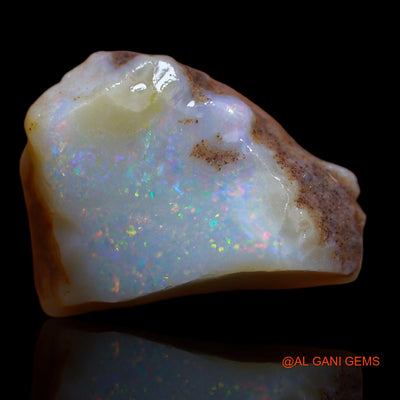 11.65 Cts Natural Australian Fire Opal Fancy Rough Loose Gemstone For Jewelry 17x12x9 mm RA-979
