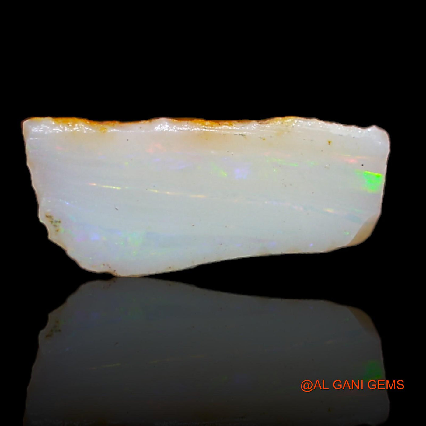 2.45 Cts Natural Australian Fire Opal Loose Gemstone Fancy Rough 11x8x5 mm RA-992
