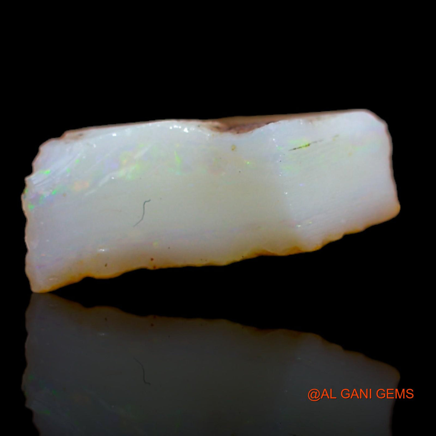 2.45 Cts Natural Australian Fire Opal Loose Gemstone Fancy Rough 11x8x5 mm RA-992