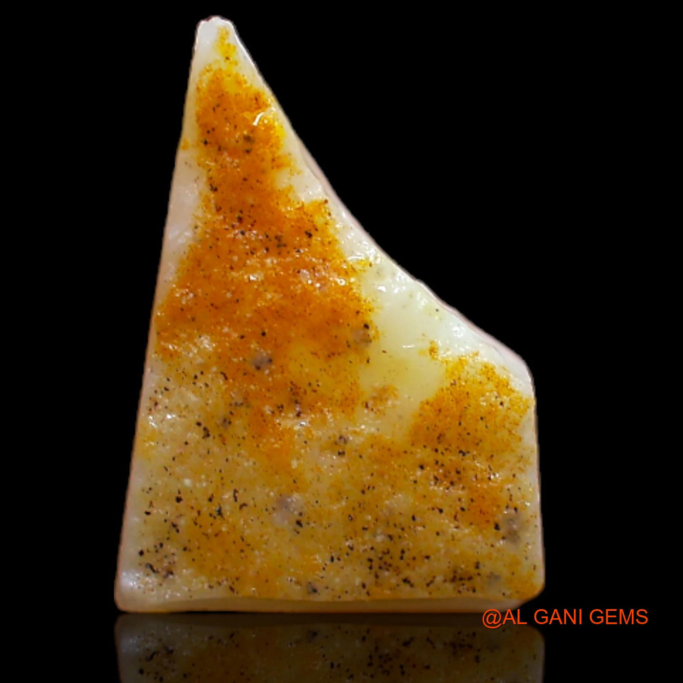 2.45 Cts Natural Australian Fire Opal Loose Gemstone Fancy Rough 11x8x5 mm RA-992