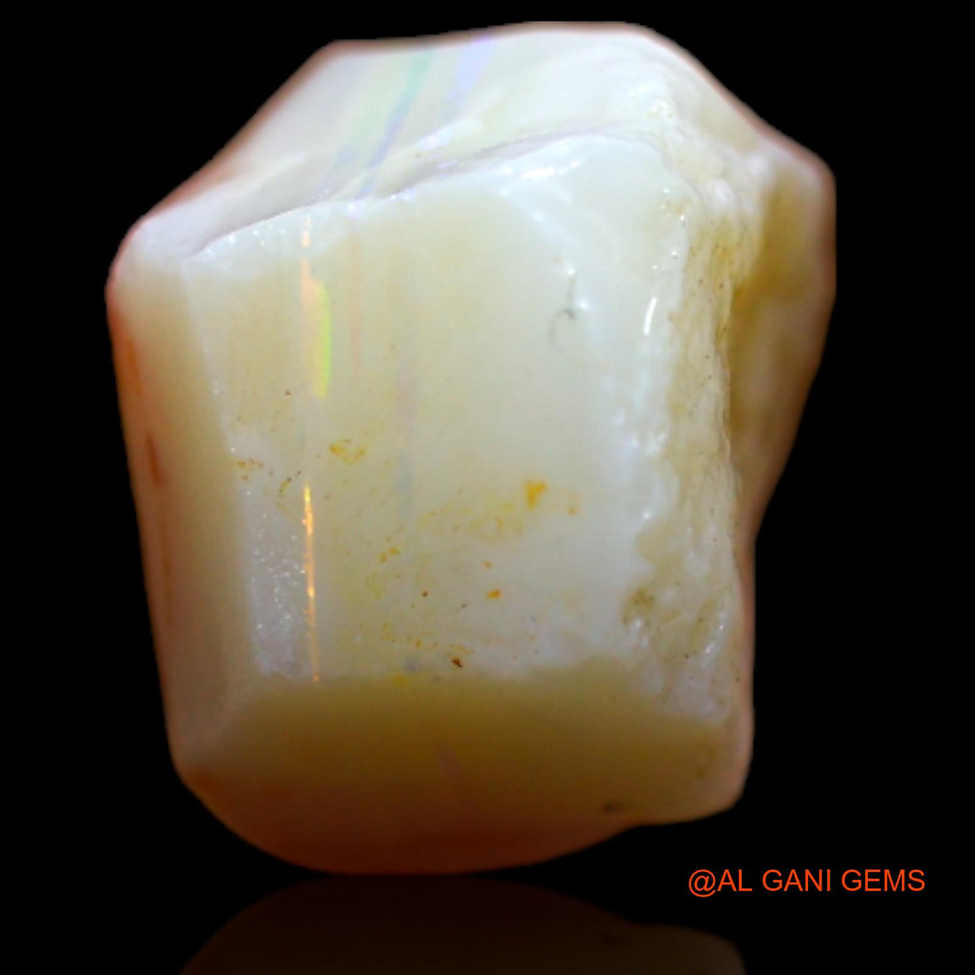 4.15 Cts Natural Australian Fire Opal Fancy Rough Loose Gemstone For Jewelry 10x9x7 mm RA-993