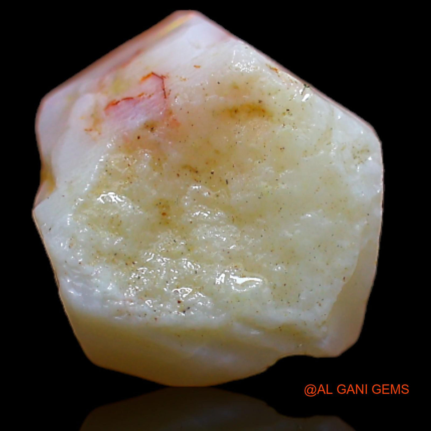 4.15 Cts Natural Australian Fire Opal Fancy Rough Loose Gemstone For Jewelry 10x9x7 mm RA-993