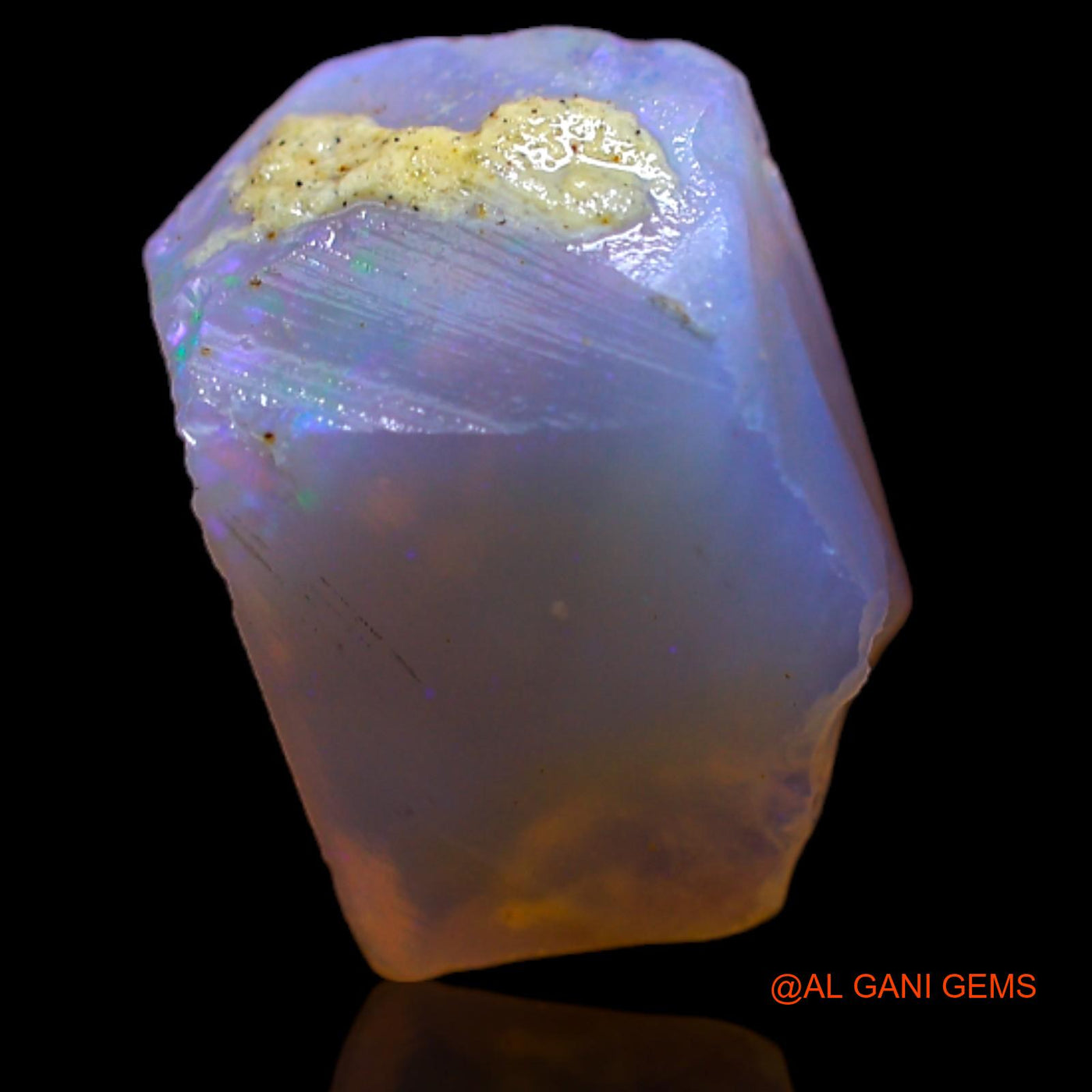 3.45 Cts Natural Australian Fire Opal Fancy Rough Loose Gemstone For Jewelry 12x8x5 mm RA-994