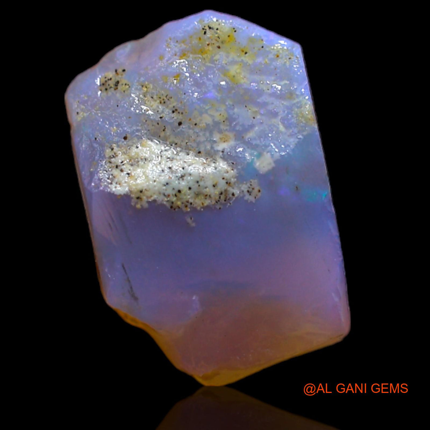 3.45 Cts Natural Australian Fire Opal Fancy Rough Loose Gemstone For Jewelry 12x8x5 mm RA-994