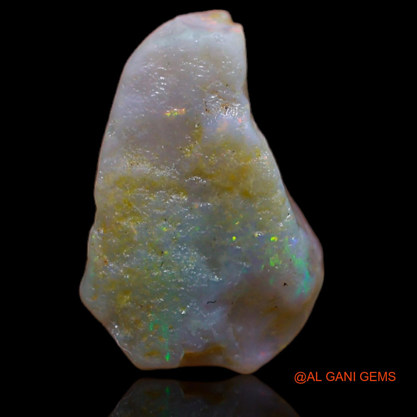 2.90 Cts Natural Australian Fire Opal Loose Gemstone Fancy Rough 13x9x5 mm RA-995
