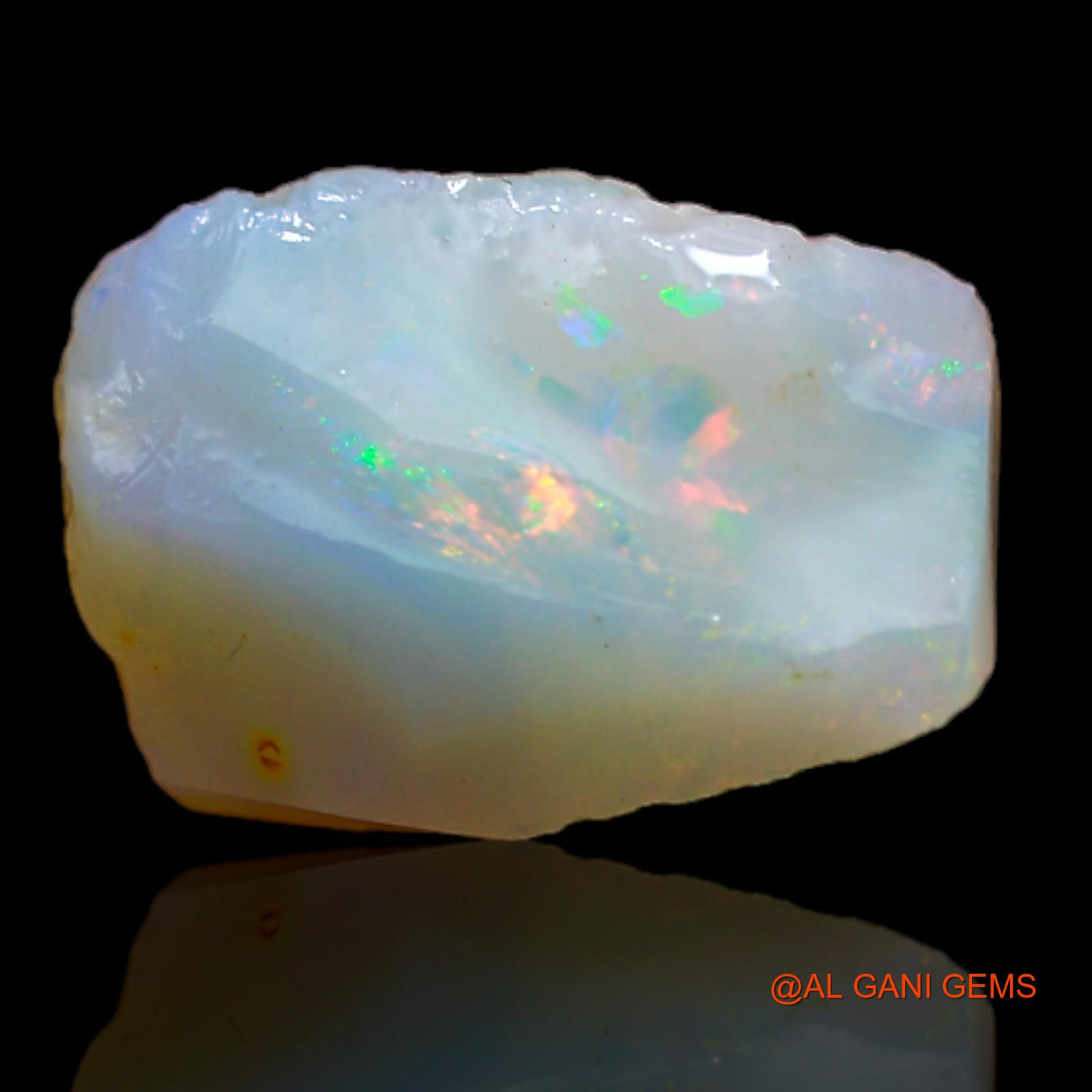 2.90 Cts Unheated Australian Fire Opal Loose Gemstone Fancy Rough Natural 12x8x5 mm RA-996