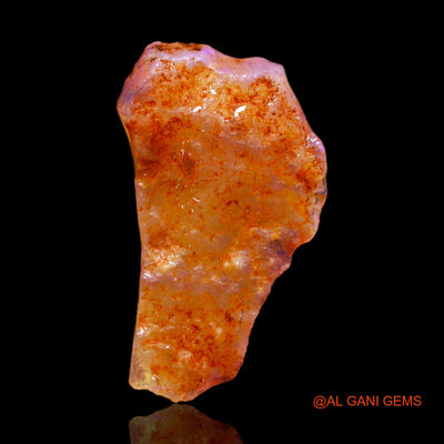 Natural Fire Opal Gemstone 11.10 Cts Loose Fancy Rough From Australia 29x16x4 mm RB-100
