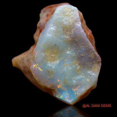 Natural Untreated Fire Opal Loose Gemstone Fancy Rough From Australia 5.60 Cts 15x12x7 mm RB-107