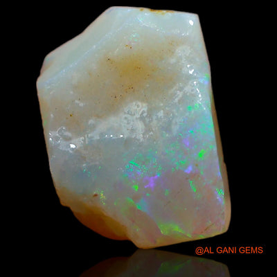Natural Untreated Fire Opal Loose Gemstone Fancy Rough From Australia 3.65 Cts 13x9x4 mm RB-109