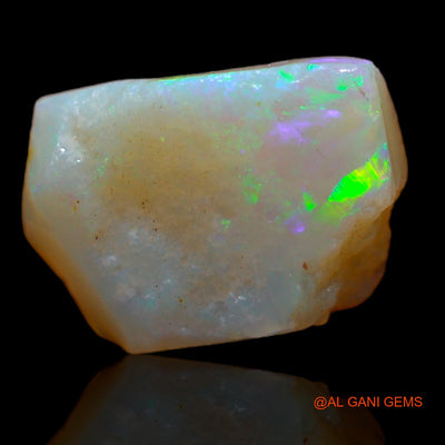 Natural Untreated Fire Opal Loose Gemstone Fancy Rough From Australia 3.65 Cts 13x9x4 mm RB-109