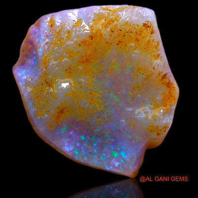 4.10 Cts Natural Australian Fire Opal Loose Gemstone Fancy Rough 13x13x4 mm RB-110
