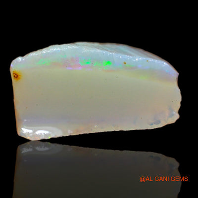 Natural Fire Opal Gemstone 3.90 Cts Loose Fancy Rough From Australia 12x9x6 mm RB-111