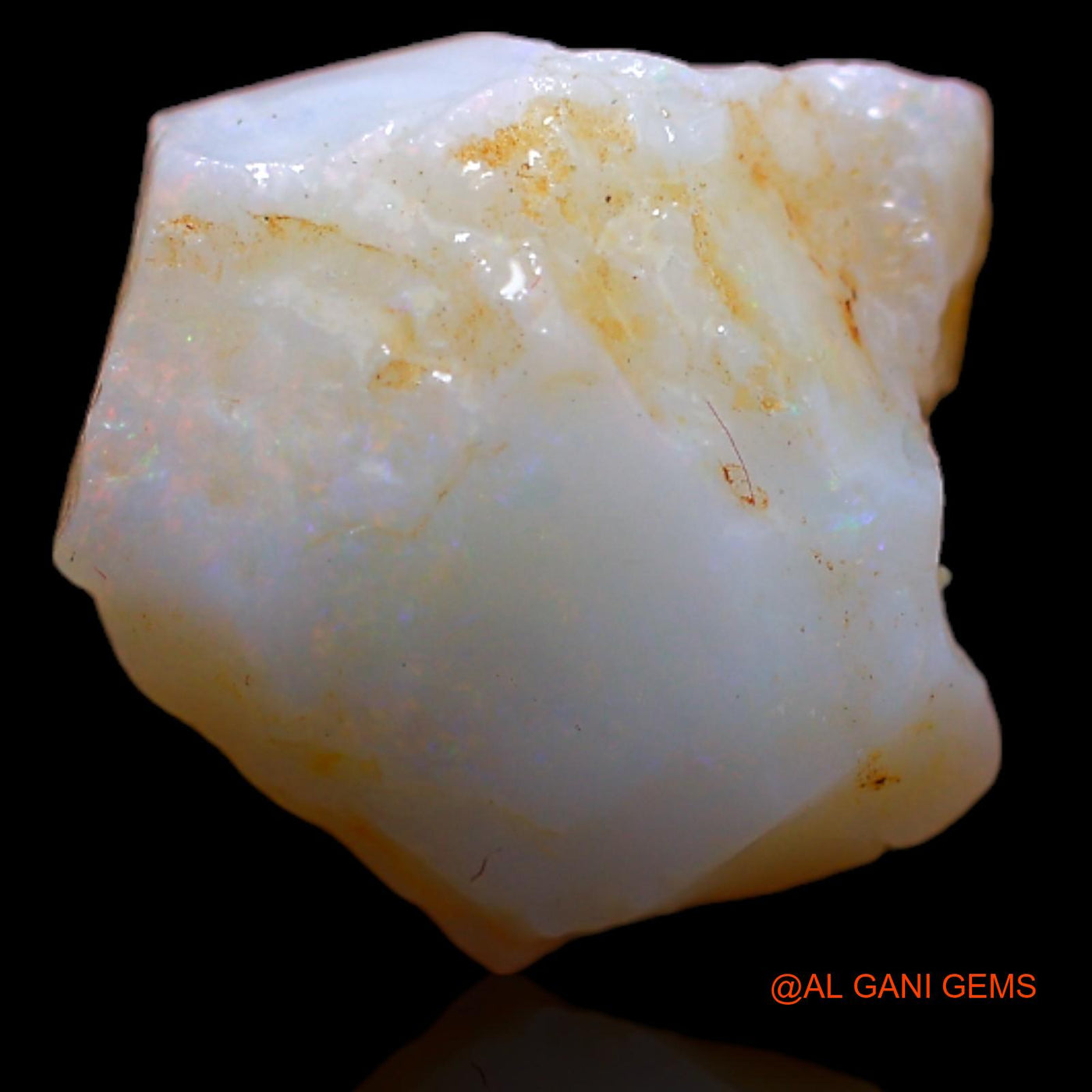 4.70 Cts Unheated Australian Fire Opal Loose Gemstone Fancy Rough Natural 12x11x6 mm RB-112