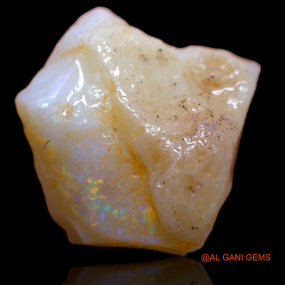 4.70 Cts Unheated Australian Fire Opal Loose Gemstone Fancy Rough Natural 12x11x6 mm RB-112