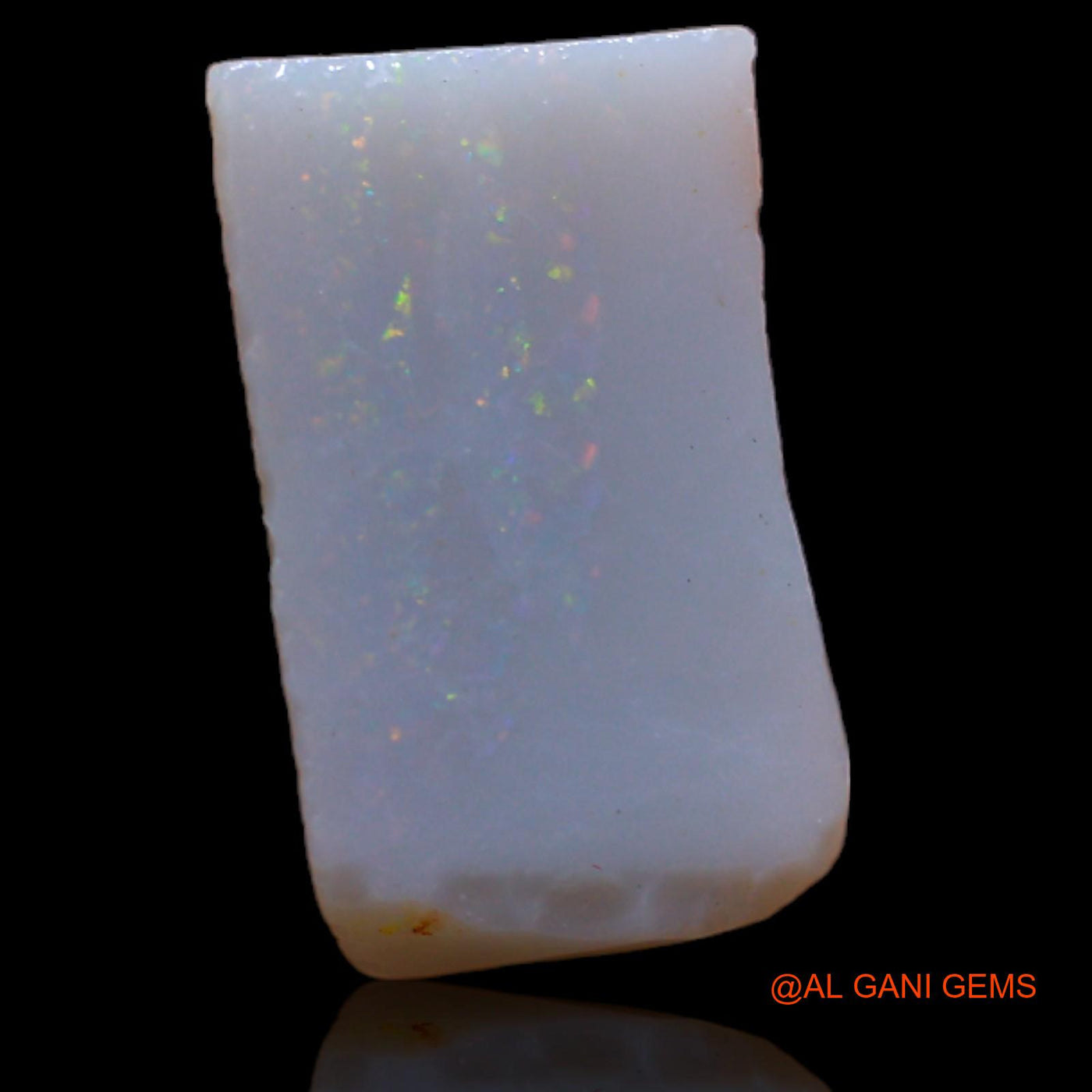Natural Untreated Fire Opal Loose Gemstone Fancy Rough From Australia 4.30 Cts 14x8x5 mm RB-117