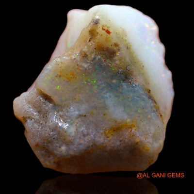 5.45 Cts Unheated Australian Fire Opal Loose Gemstone Fancy Rough Natural 13x12x6 mm RB-122