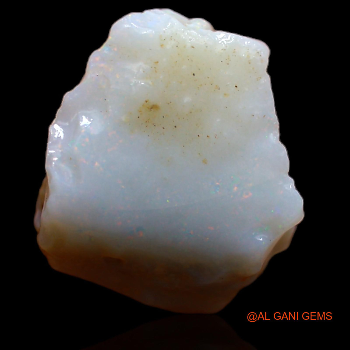 5.45 Cts Unheated Australian Fire Opal Loose Gemstone Fancy Rough Natural 13x12x6 mm RB-122