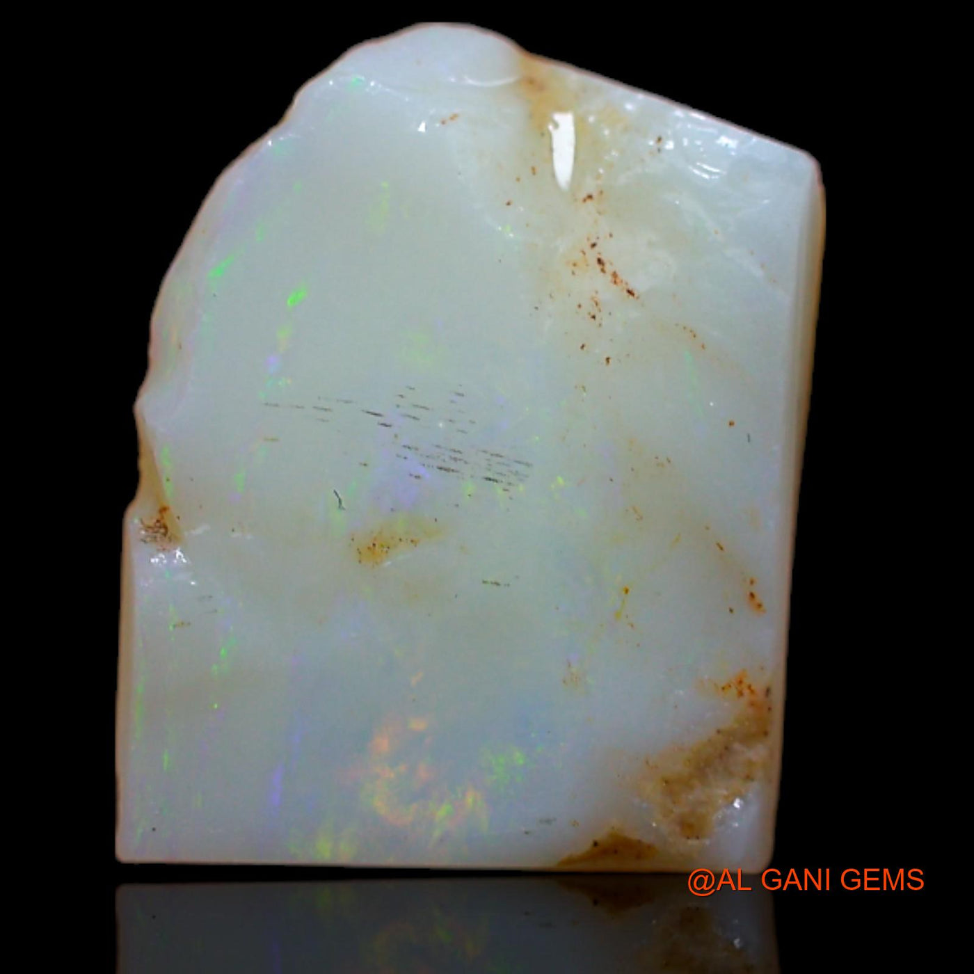 4.90 Cts Natural Australian Fire Opal Loose Gemstone Fancy Rough 13x10x5 mm RB-124