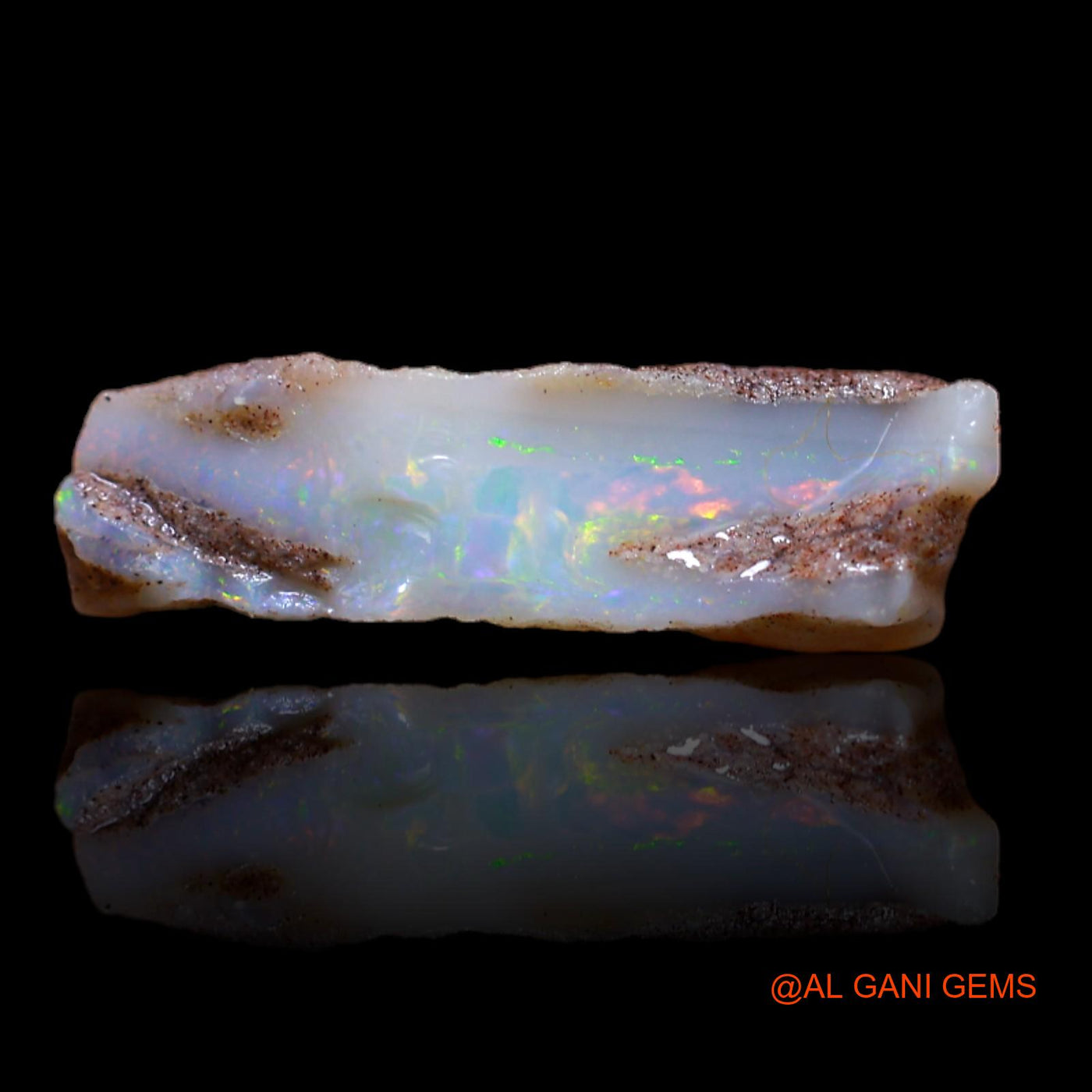 4.20 Cts Natural Australian Fire Opal Fancy Rough Loose Gemstone For Jewelry 18x6x5 mm RB-126