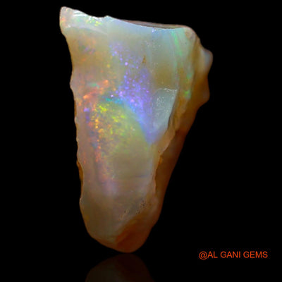 6.00 Cts Natural Australian Fire Opal Loose Gemstone Fancy Rough 13x13x7 mm RB-127