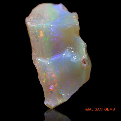 6.00 Cts Natural Australian Fire Opal Loose Gemstone Fancy Rough 13x13x7 mm RB-127