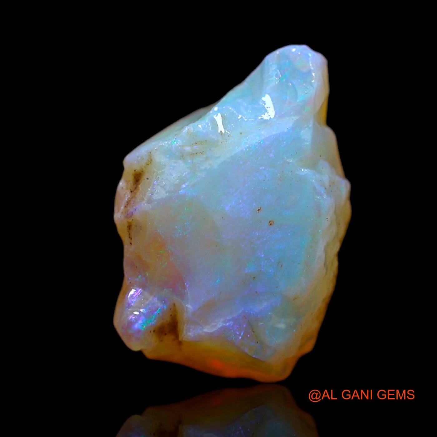 5.90 Cts Unheated Australian Fire Opal Loose Gemstone Fancy Rough Natural 15x10x7 mm RB-130