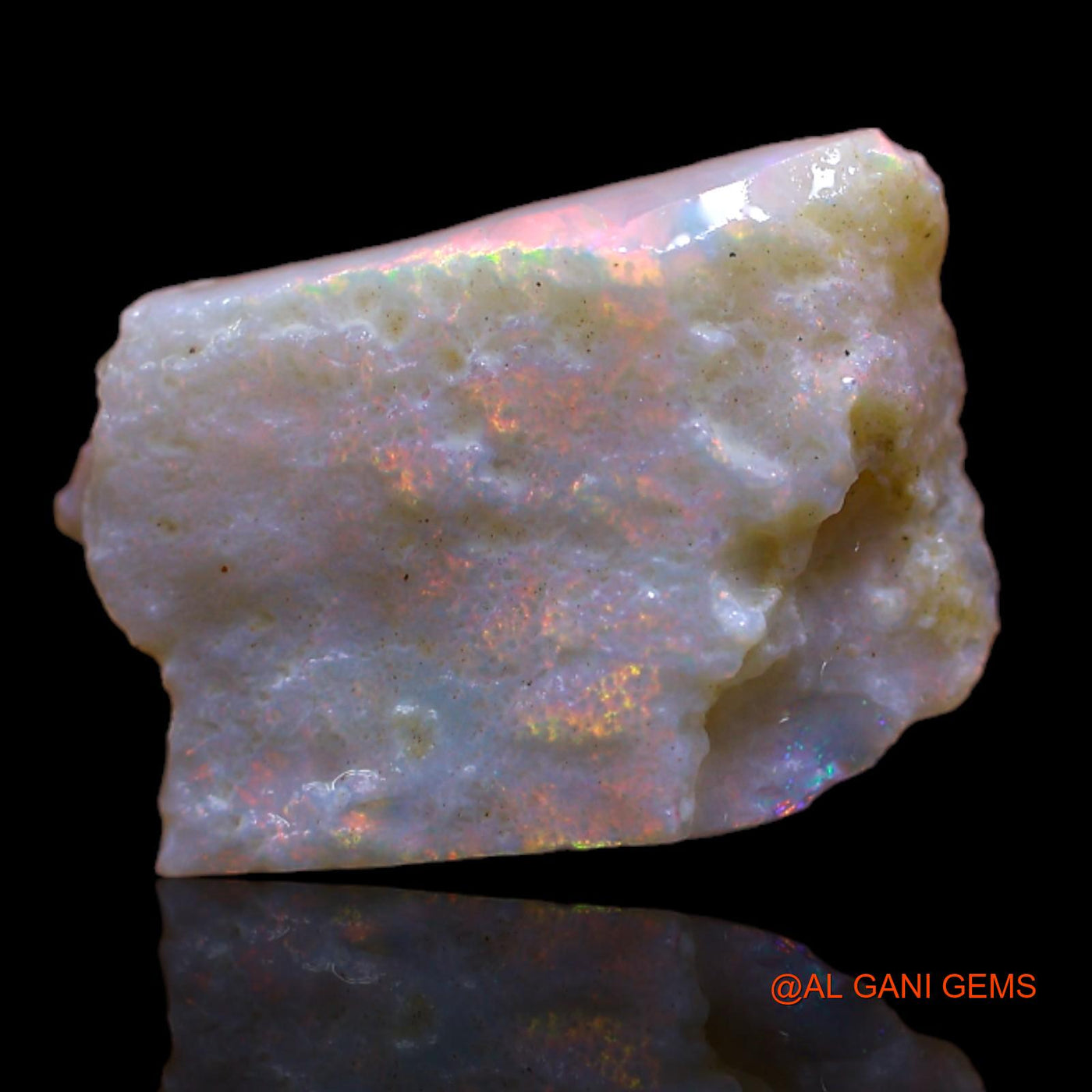 3.20 Cts Natural Australian Fire Opal Loose Gemstone Fancy Rough 15x10x3 mm RB-131