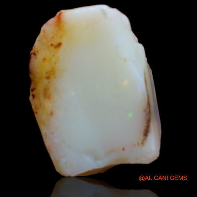 Natural Untreated Fire Opal Loose Gemstone Fancy Rough From Australia 6.00 Cts 15x11x5 mm RB-133
