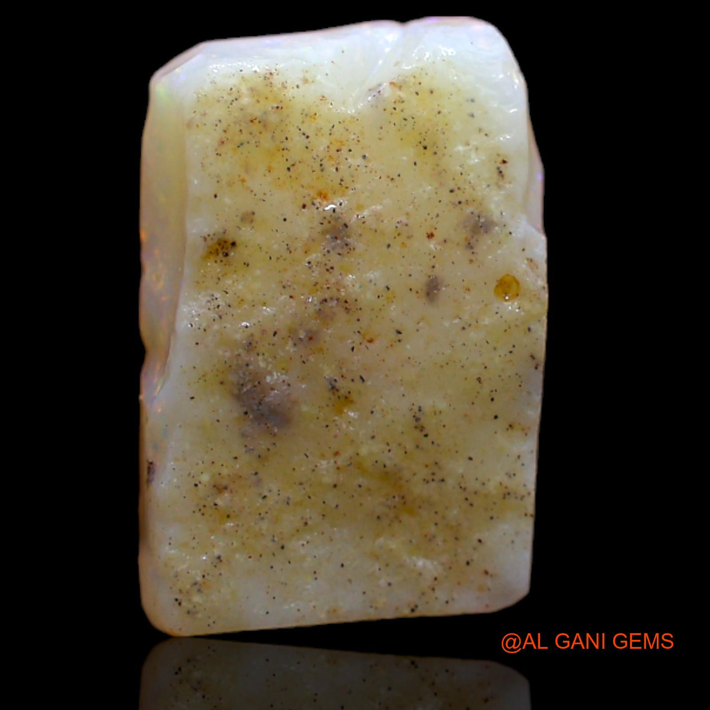5.60 Cts Natural Australian Fire Opal Loose Gemstone Fancy Rough 14x10x5 mm RB-144