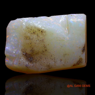 5.60 Cts Natural Australian Fire Opal Loose Gemstone Fancy Rough 14x10x5 mm RB-144