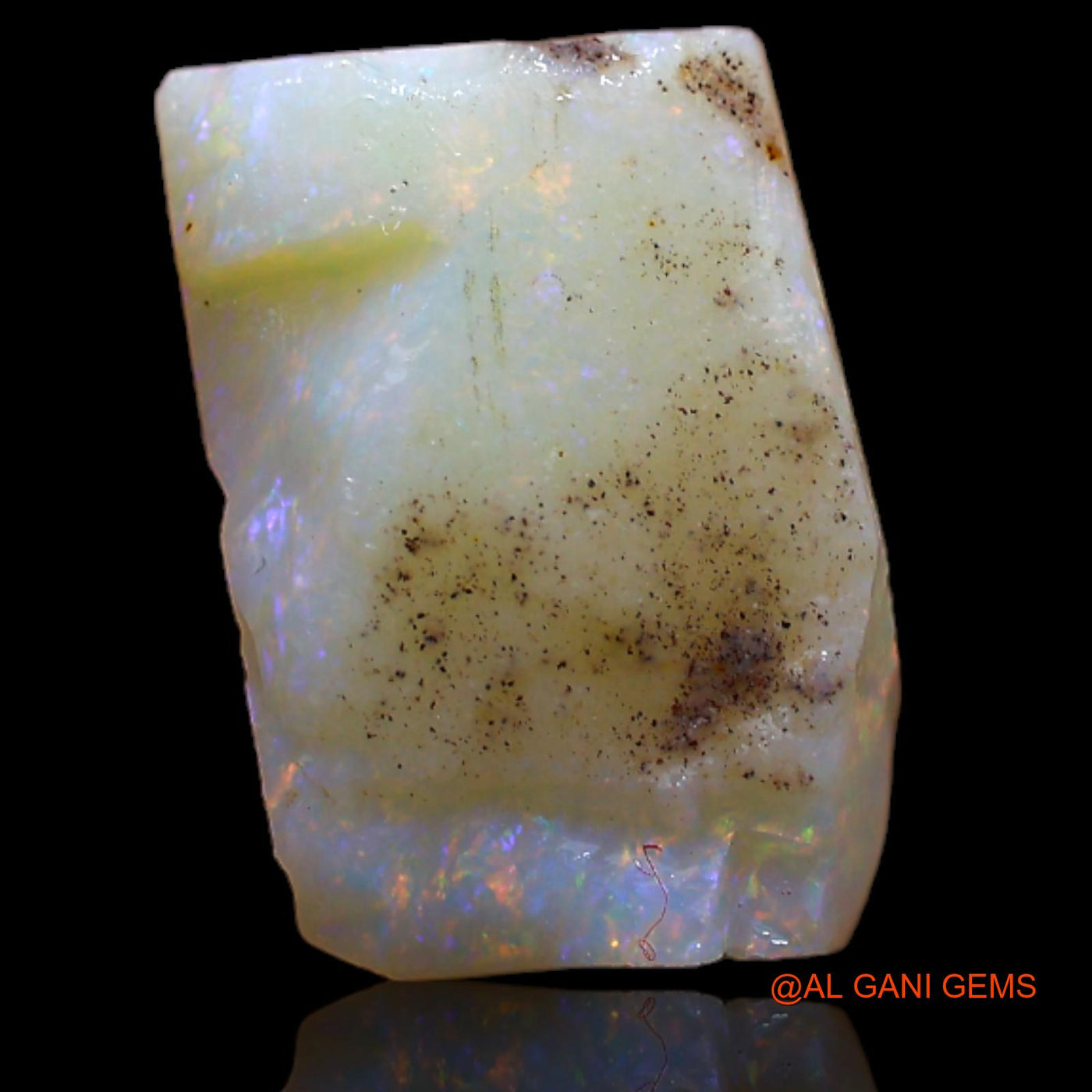 5.60 Cts Natural Australian Fire Opal Loose Gemstone Fancy Rough 14x10x5 mm RB-144