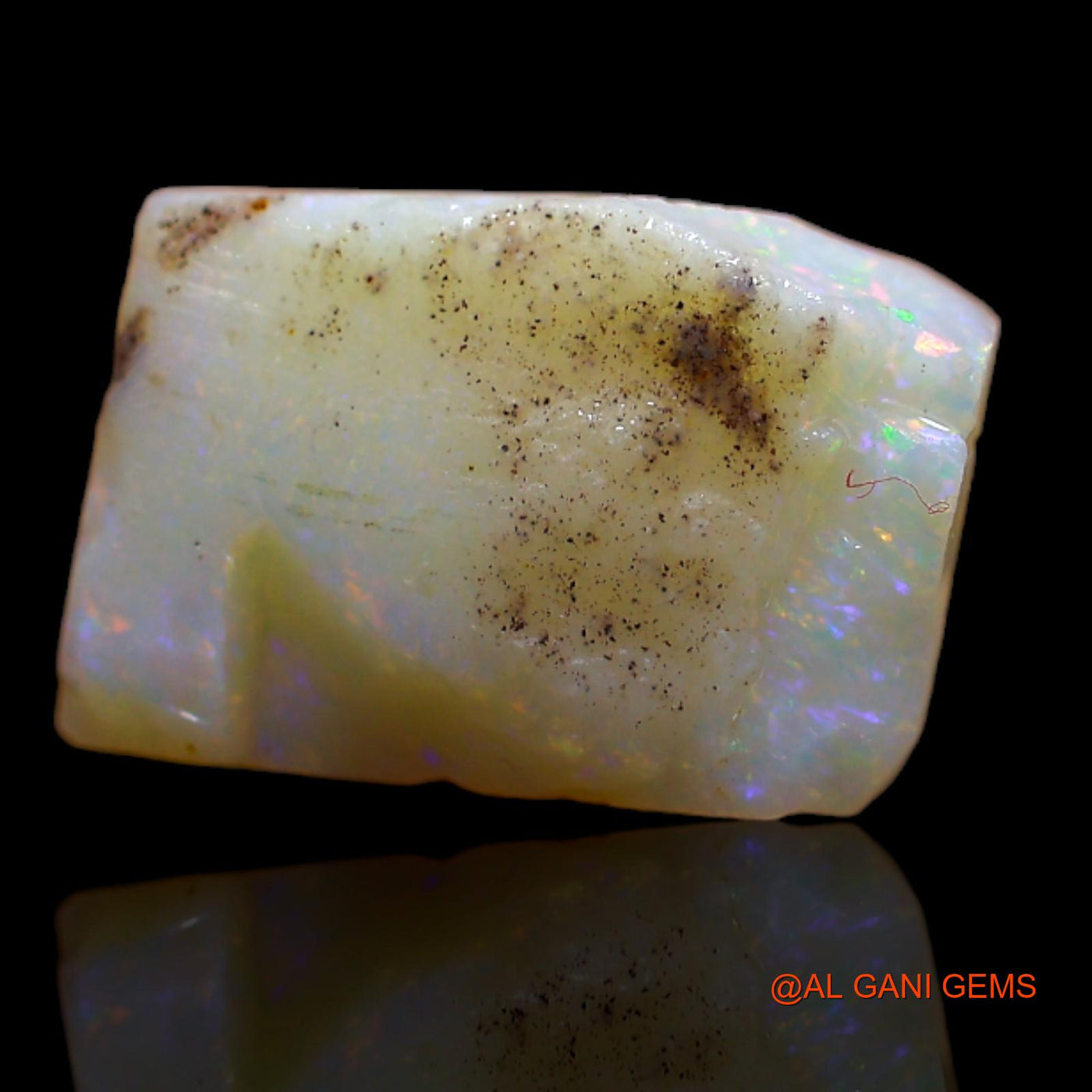 5.60 Cts Natural Australian Fire Opal Loose Gemstone Fancy Rough 14x10x5 mm RB-144