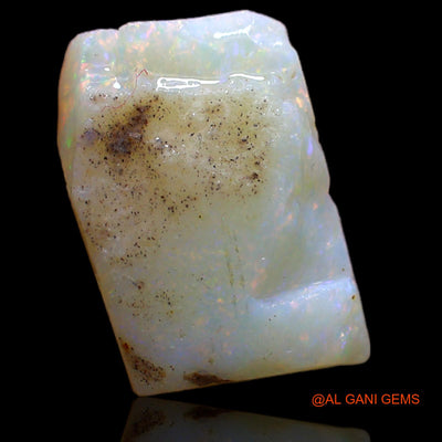 5.60 Cts Natural Australian Fire Opal Loose Gemstone Fancy Rough 14x10x5 mm RB-144