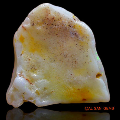 3.40 Cts Natural Australian Fire Opal Loose Gemstone Fancy Rough 14x14x3 mm RB-146